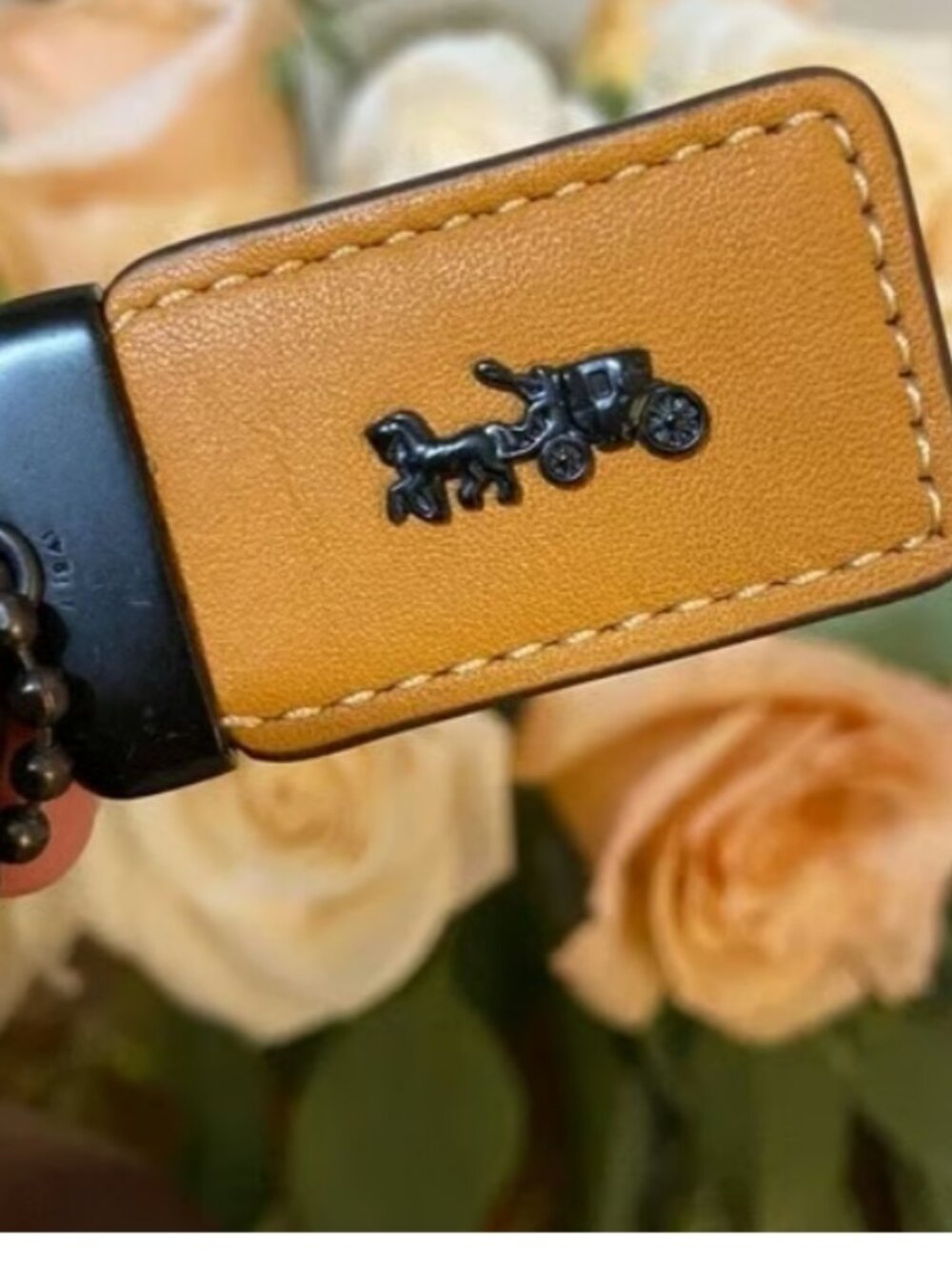 Coach 1941 Glove-Tanned Leather Saddle Bag 28 Exotic Colorblock - Picture 11 of 12